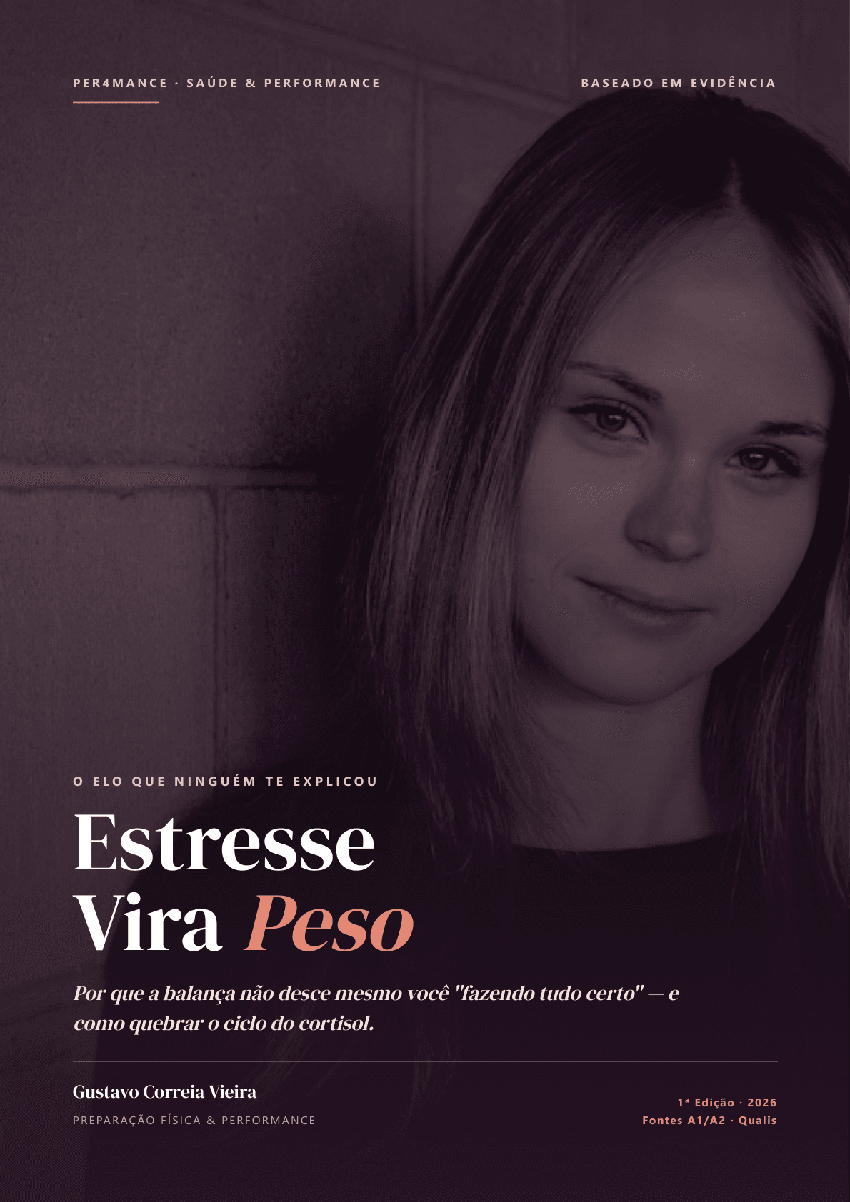 Capa do e-book Estresse Vira Peso