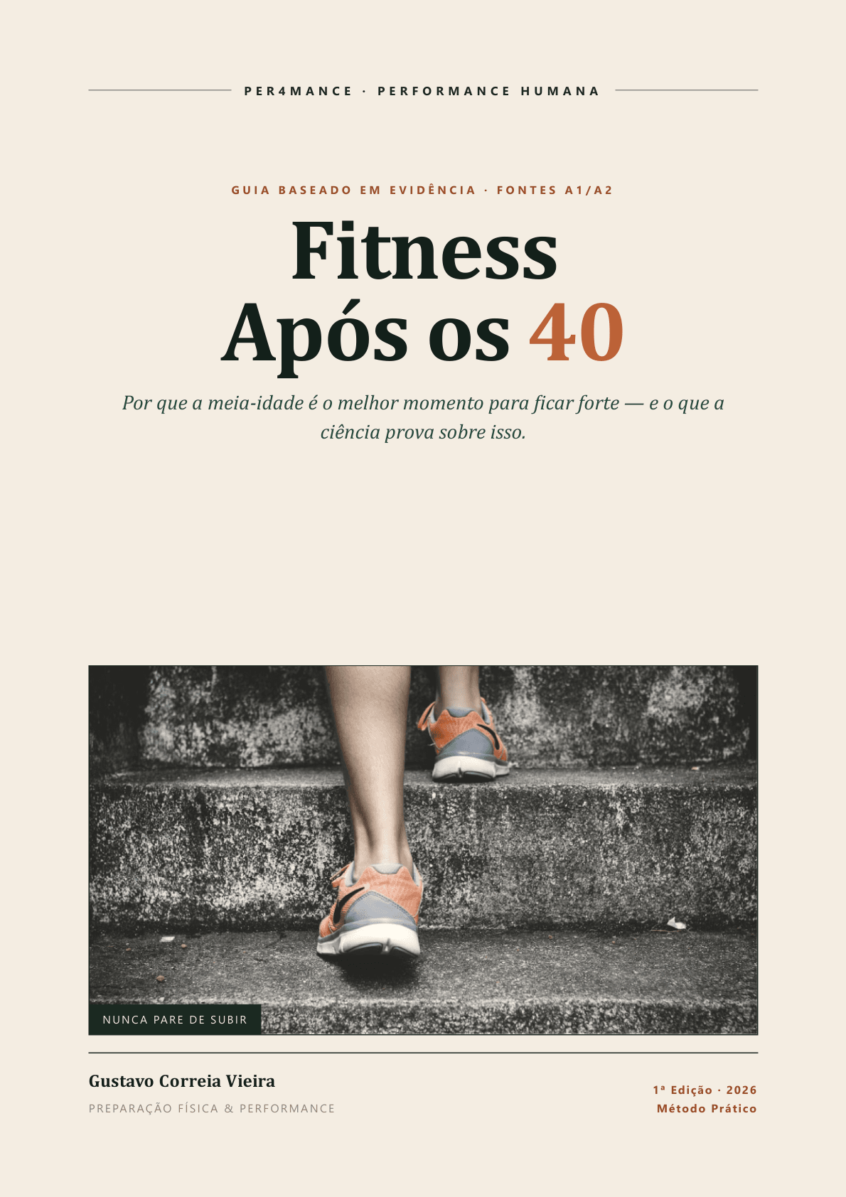 Capa do e-book Fitness Após os 40