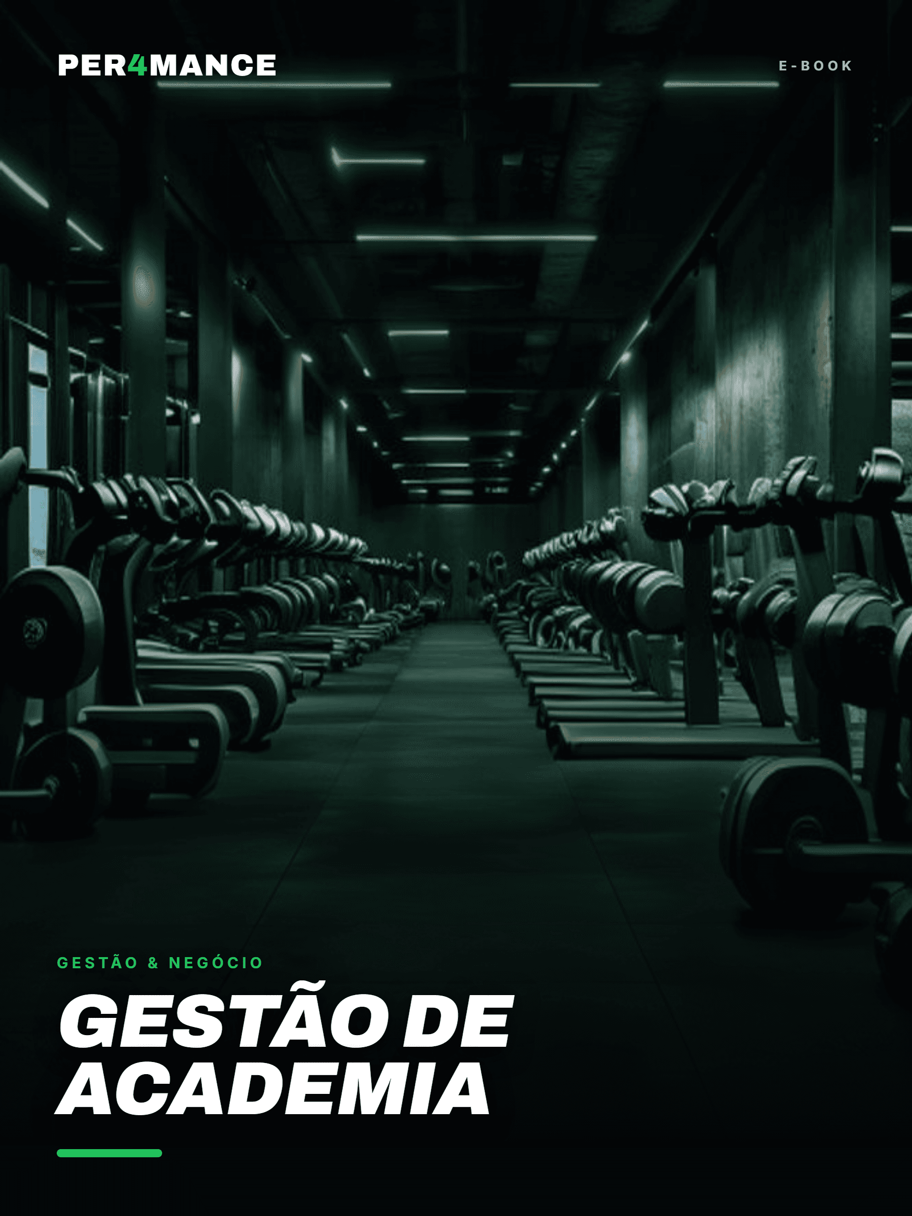 Capa do e-book Gestão de Academia
