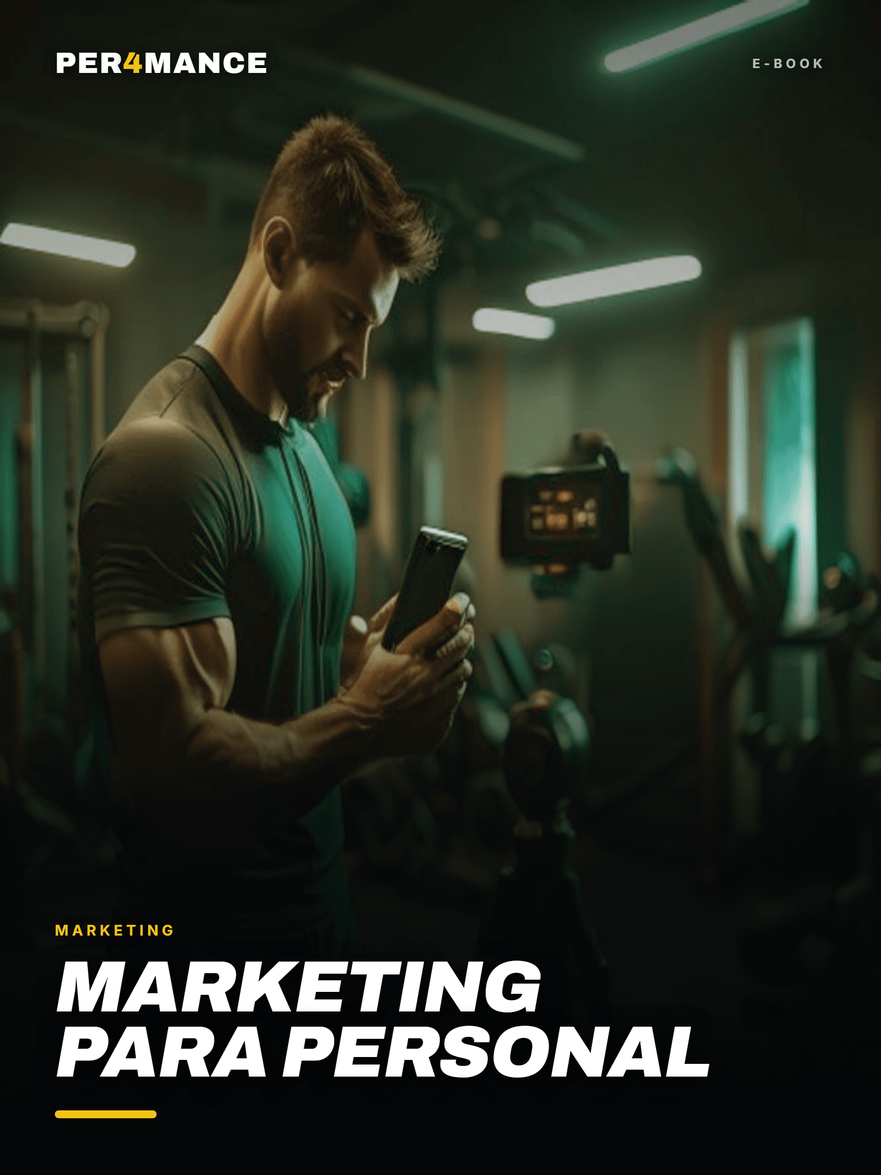 Capa do e-book Marketing para Personal Trainer