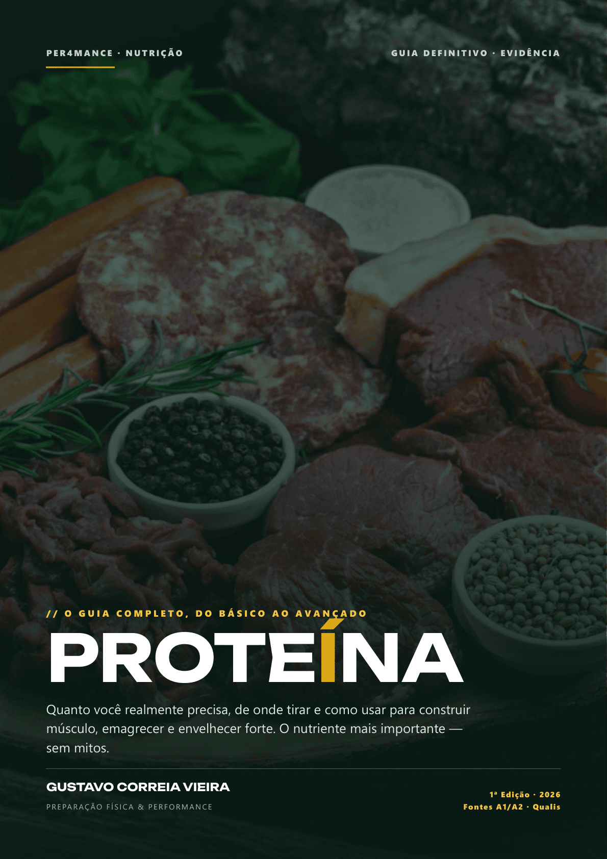 Capa do e-book Proteína
