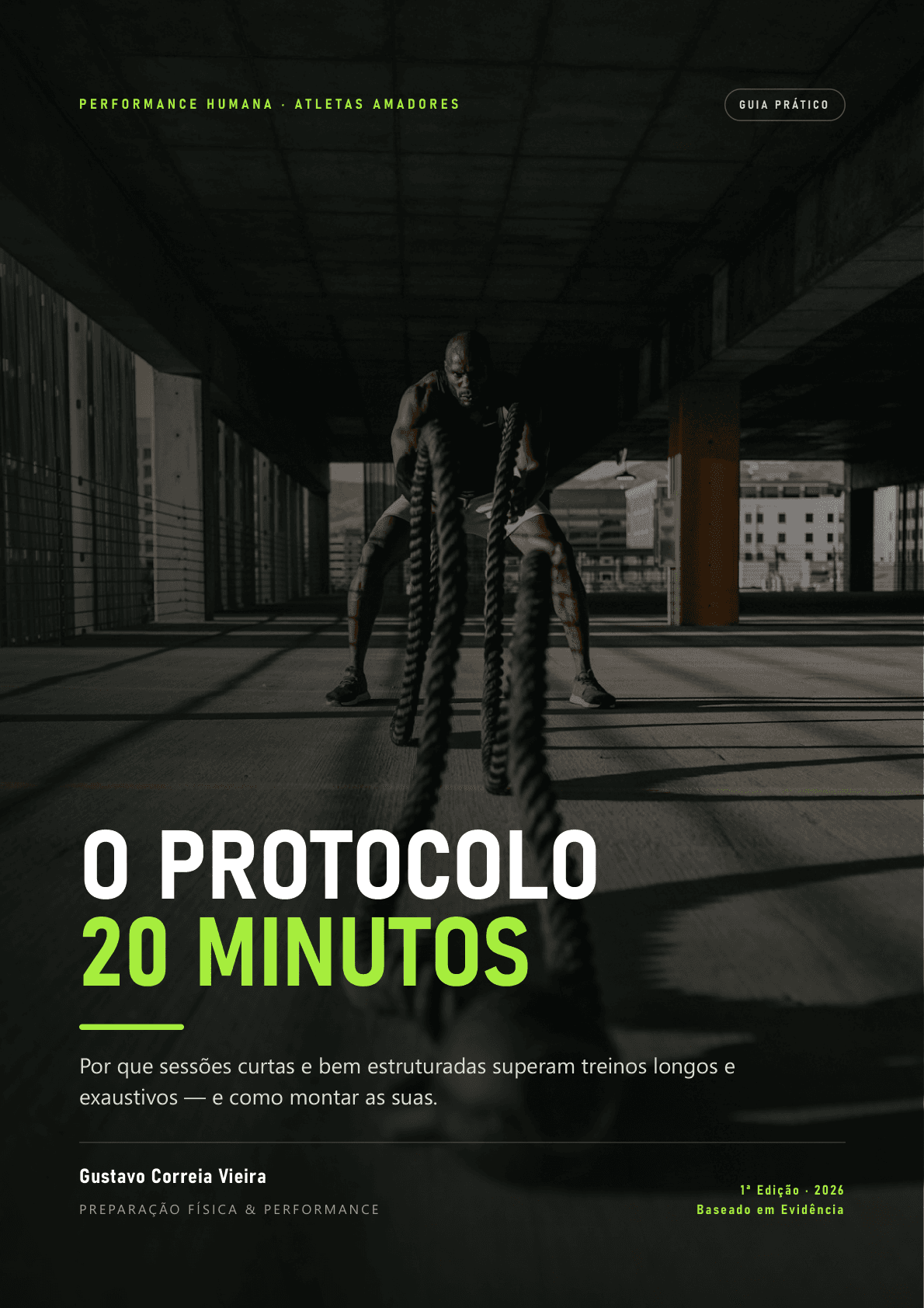Capa do e-book Protocolo de Recuperação Esportiva
