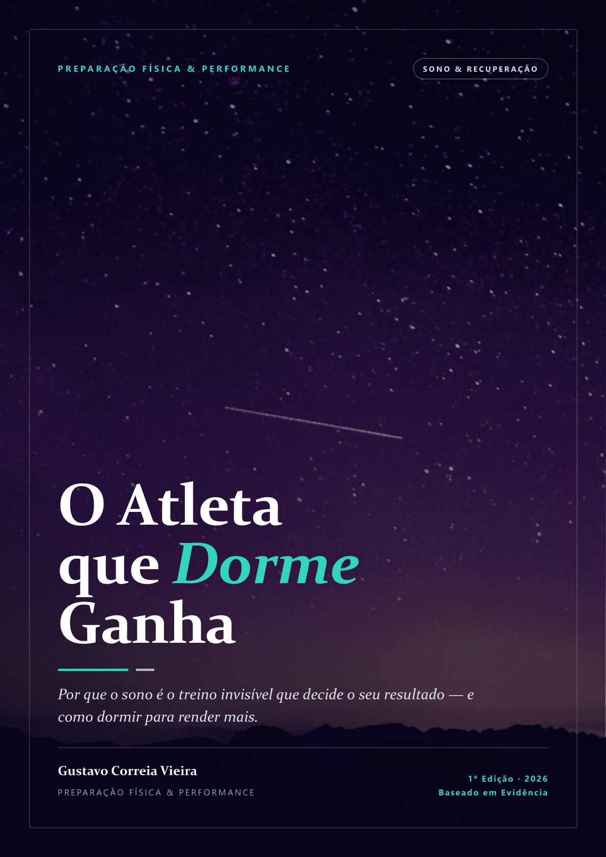 Capa do e-book O Atleta que Dorme, Ganha
